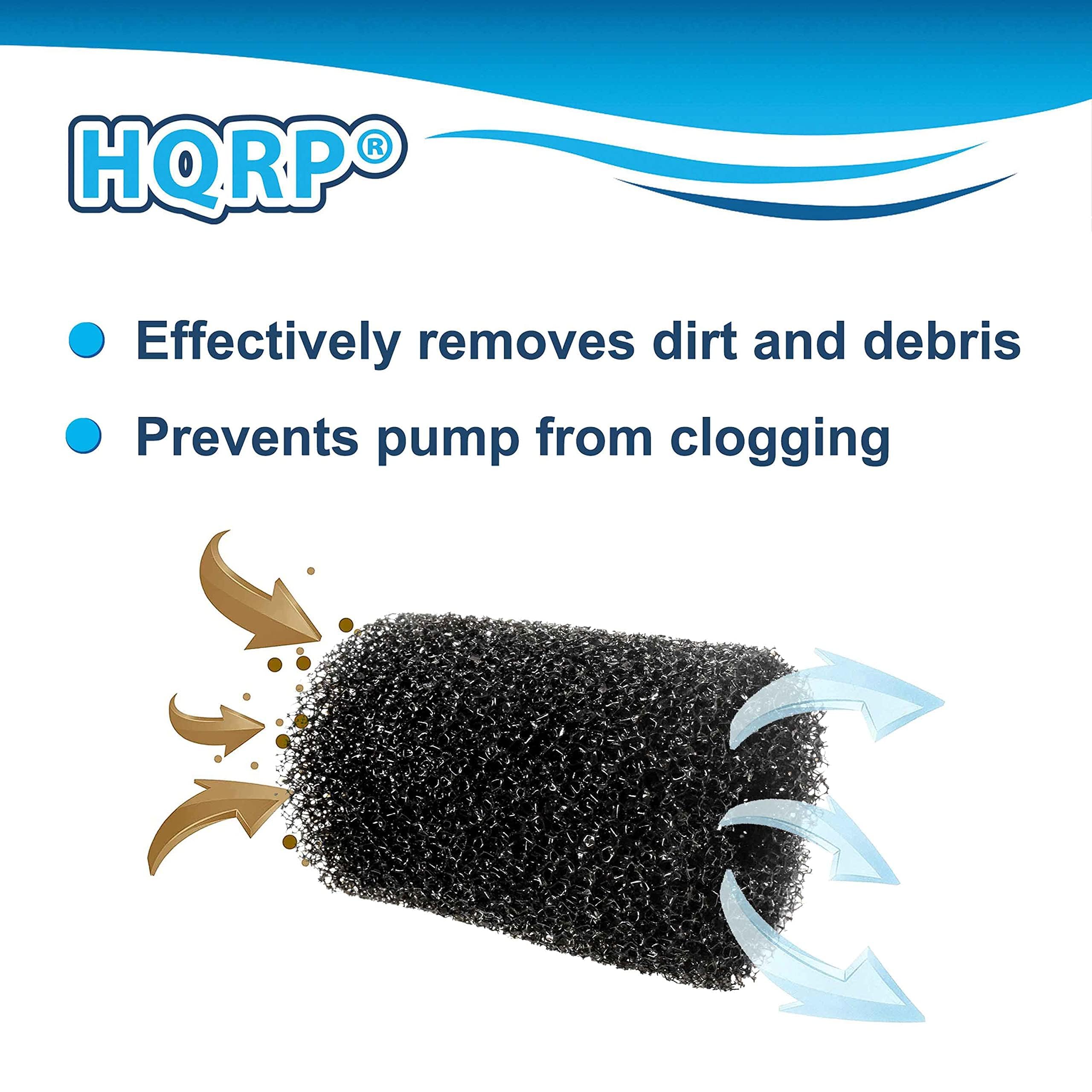 HQRP®  
- Effectively removes dirt and debris  
- Prevents pump from clogging