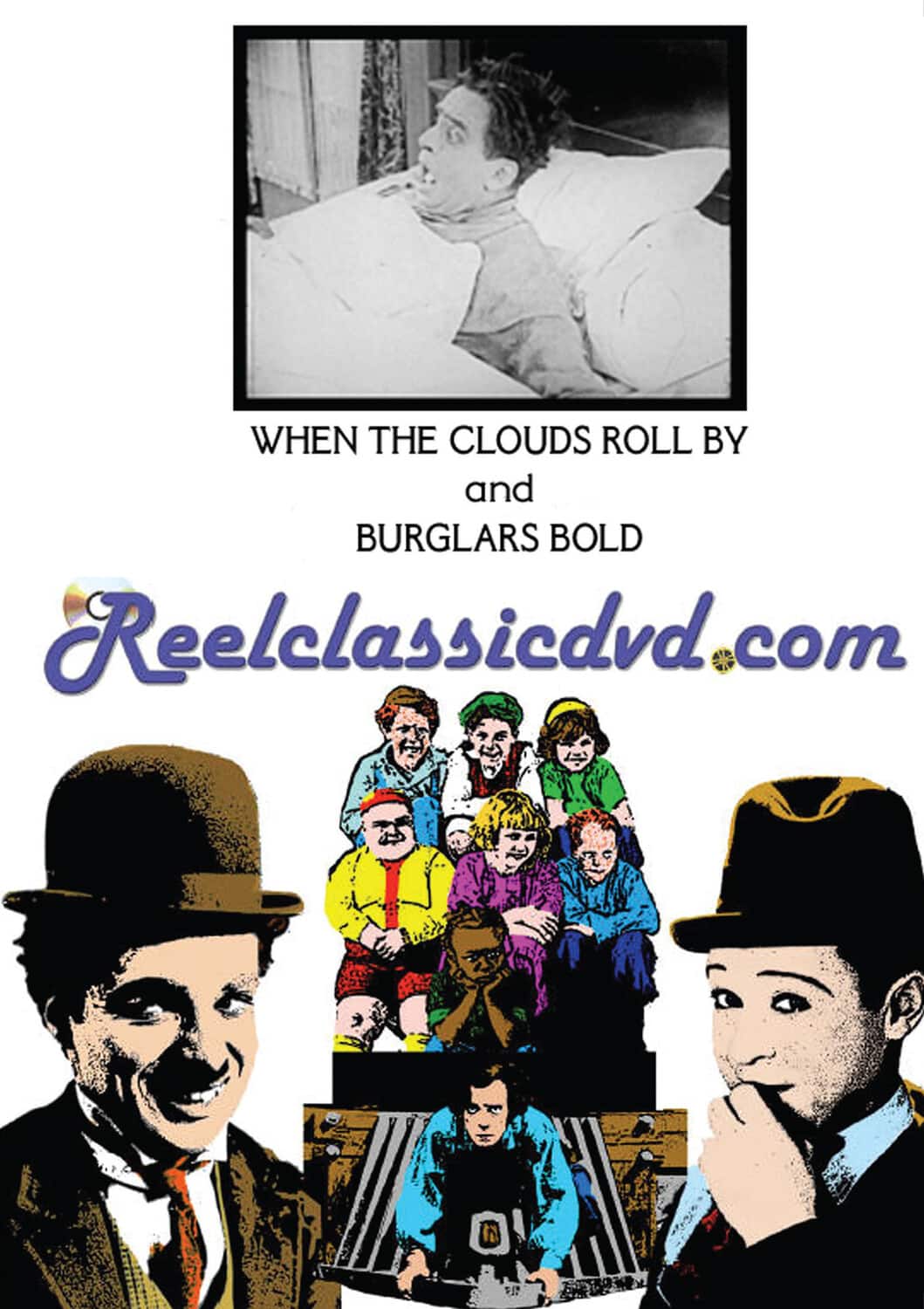 When the Clouds Roll By / Burglars Bold  - DVD