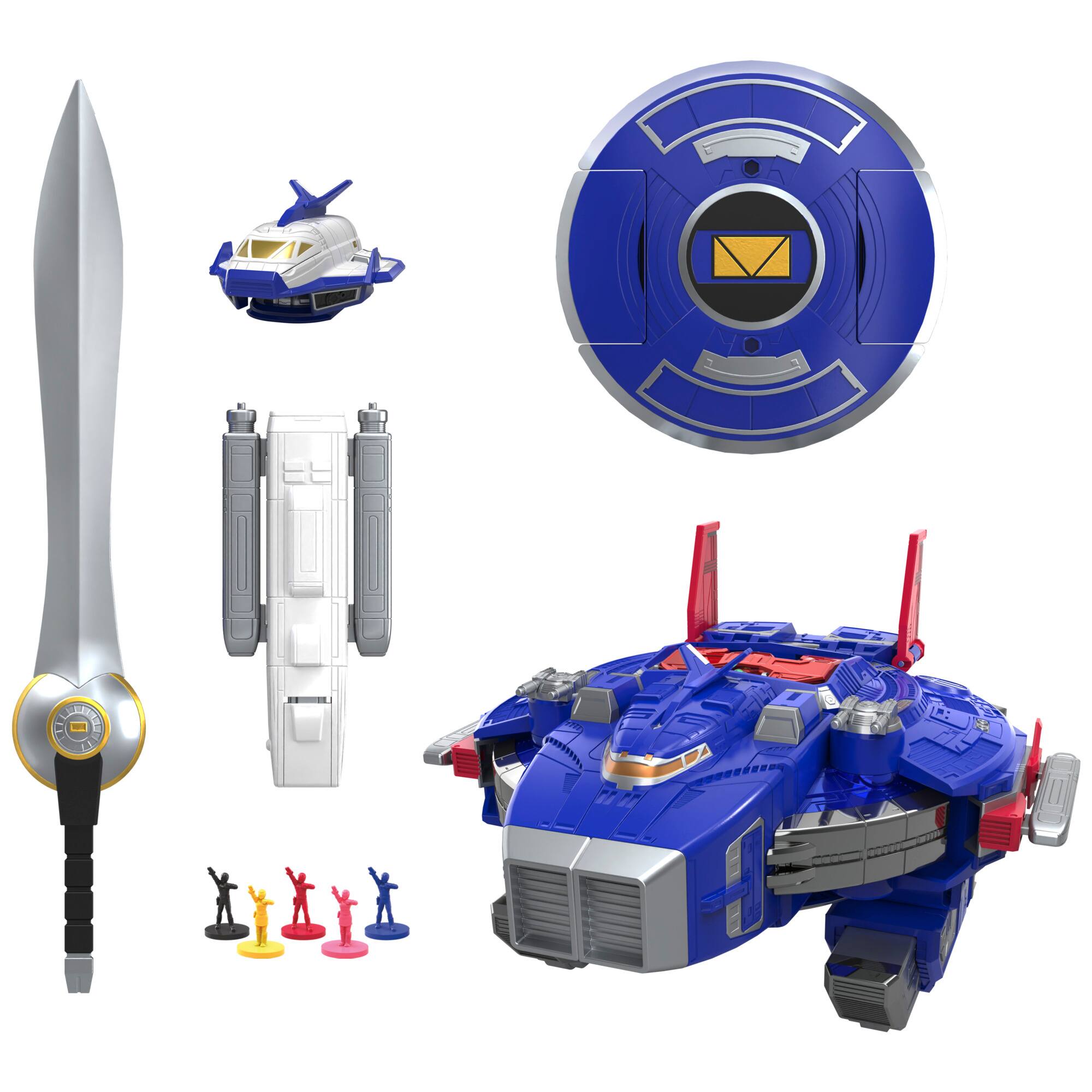 Left. Power Rangers - Lightning Collection Zord Ascension Project In Space Astro Megazord.