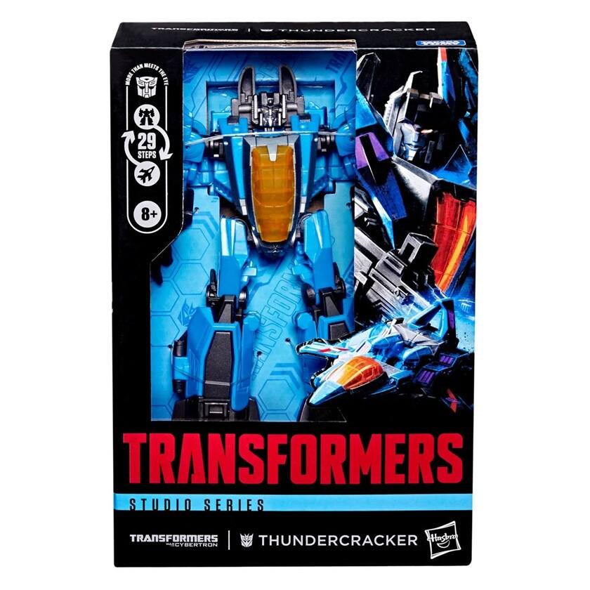 TRANSFORMERS  
STUDIO SERIES  
TRANSFORMERS | THUNDERCRACKER  
29 STEPS  
8+