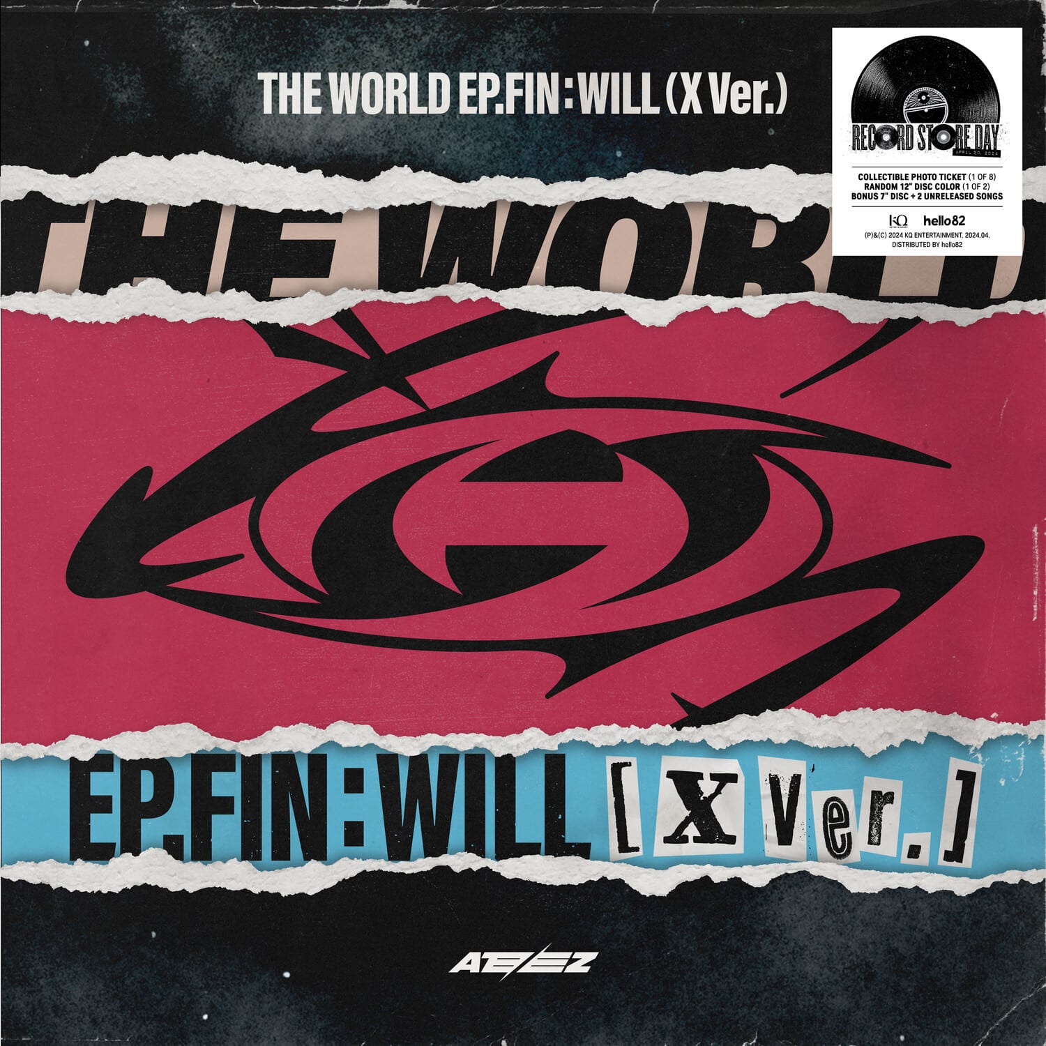 ATEEZ THE WORLD EP.FIN : WILL VINYL LP - Best Buy