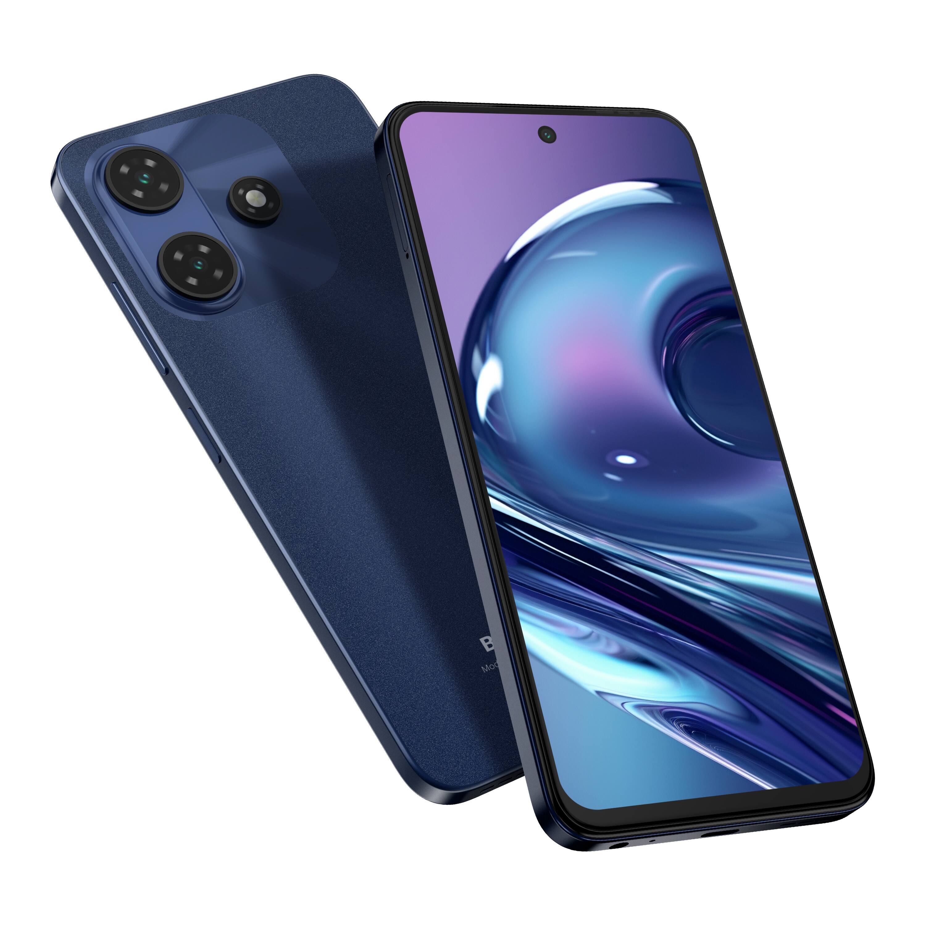 Alt View 1. BLU - BOLD K22 5G 128GB (Unlocked) - Blue.
