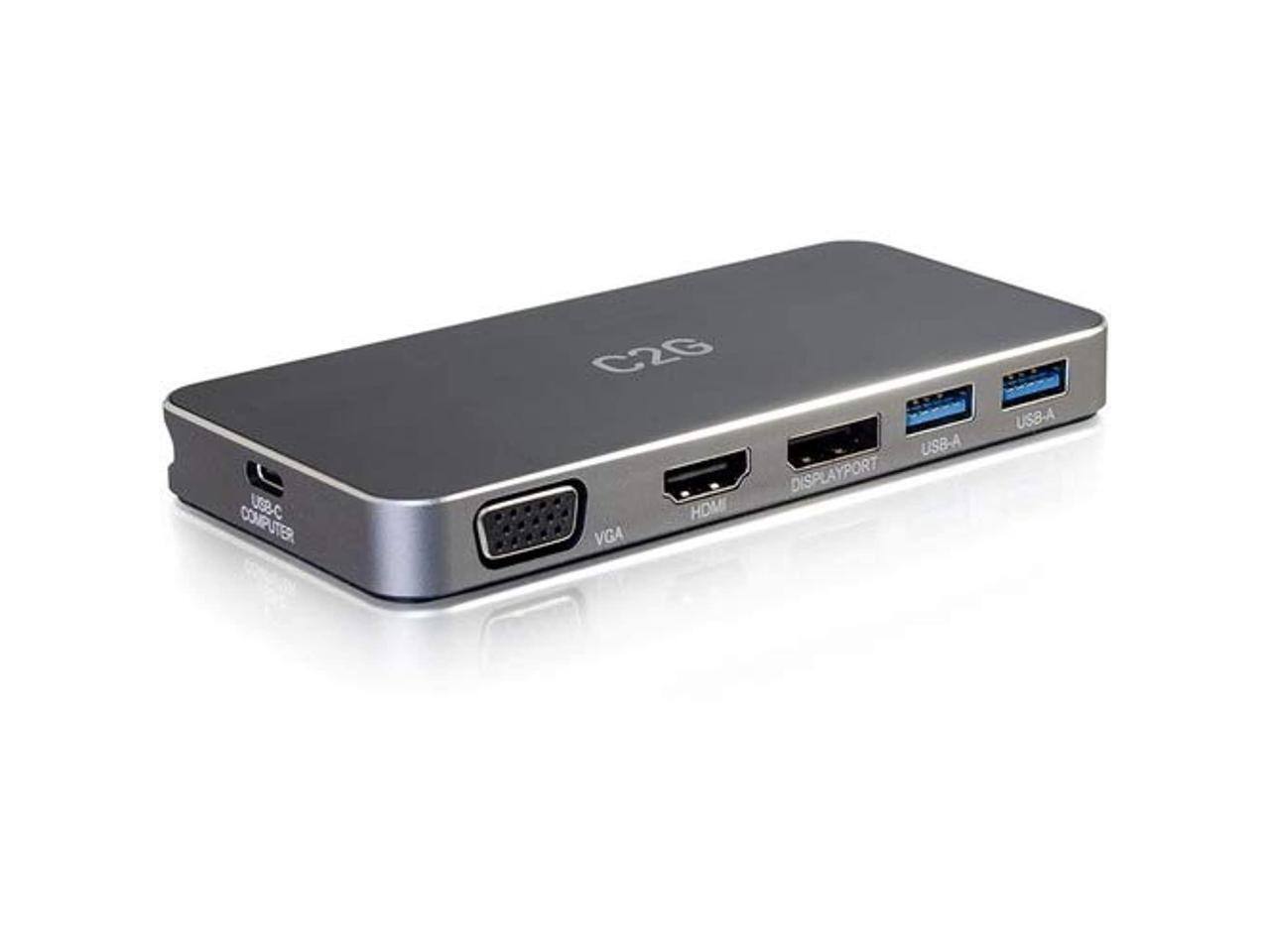 USB-C COMPUTER C2G USB-A DISPLAYPORT HDMI VGA USB-A