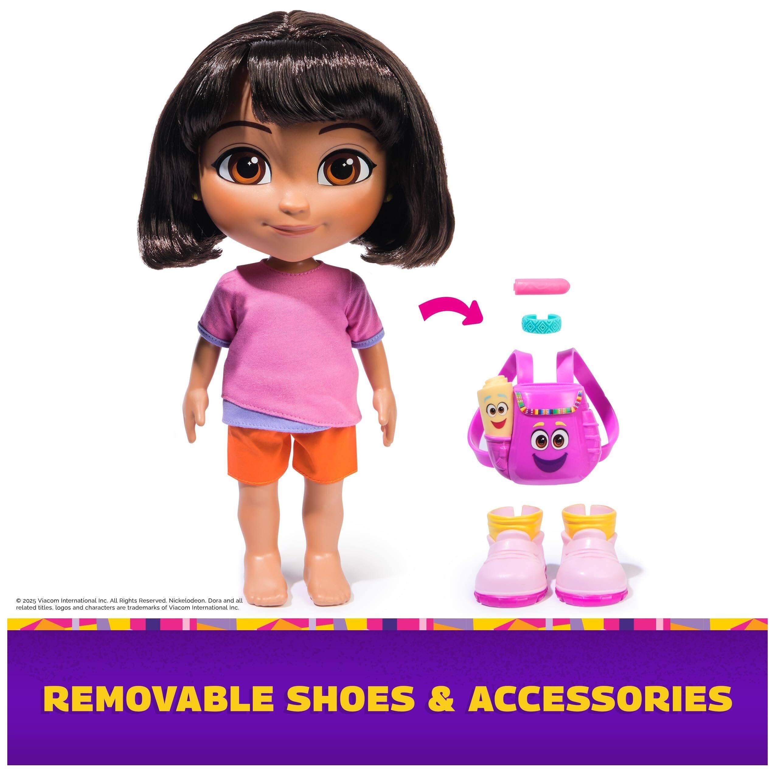 © 2023 Viacom International Inc. All Rights Reserved. Nickelodeon, Dora and all related titles, logos and characters are trademarks of Viacom International Inc.

REMOVABLE SHOES & ACCESSORIES
