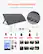 Universal Compatibility
Power multiple devices simultaneously
DC
Type-C
USB-A
XT60
Anderson
DC5521
