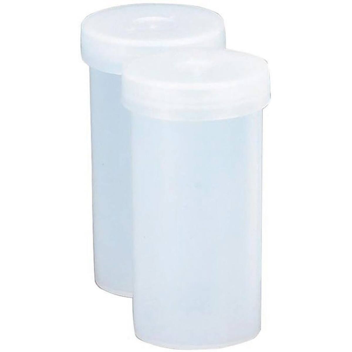 Front. Nalgene - Nalgene Snap-Cap Plastic Vial - 1.5" x 2.75" - White - White.