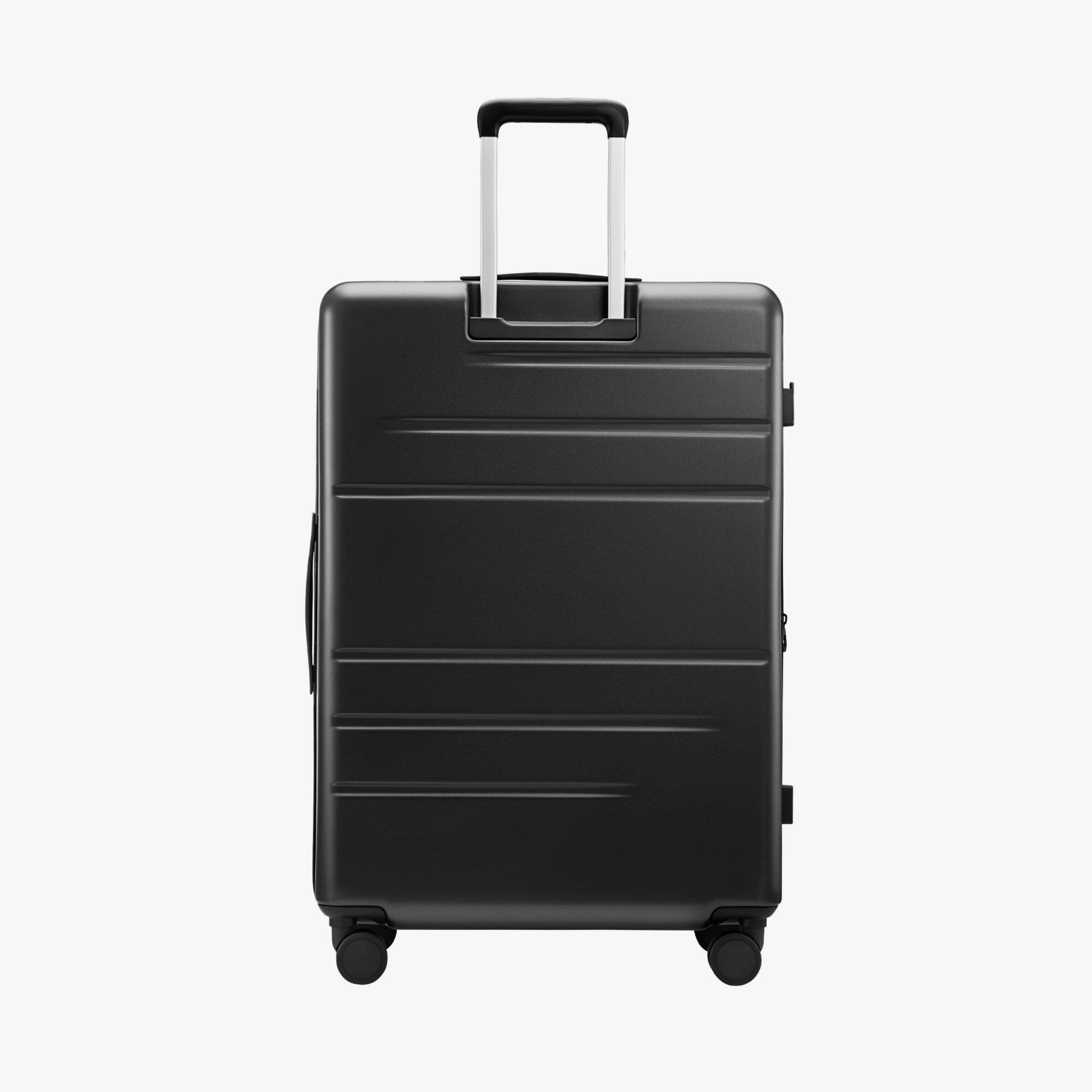 Alt View 7. LUGGEX - LUGGEX 28 Inch Expandable Checked Luggage Opening Polycarbonate Hardside Suitcase with TSA Approved Lock FLO - FX-Core - Black.