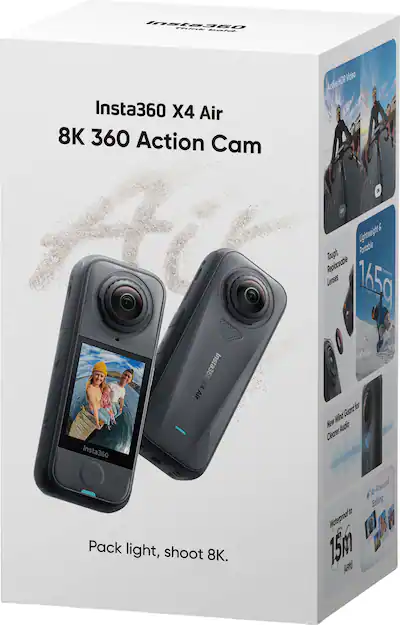 Test de la caméra Insta360 X4 Pack ski : performance 360° en 8K Test de la caméra Insta360 X4 Pack ski : performance 360° en 8K