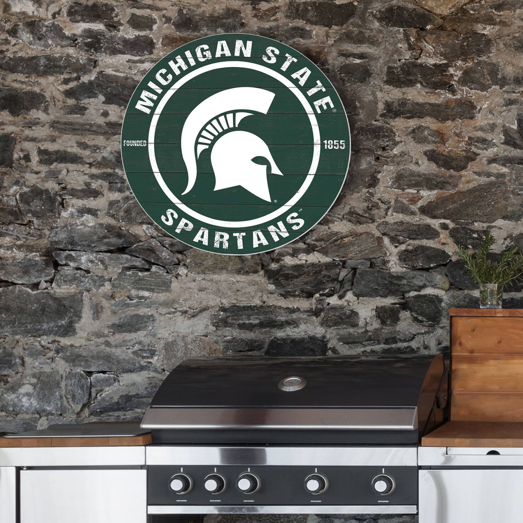 MICHIGAN STATE  
FOUNDED 1855  
SPARTANS