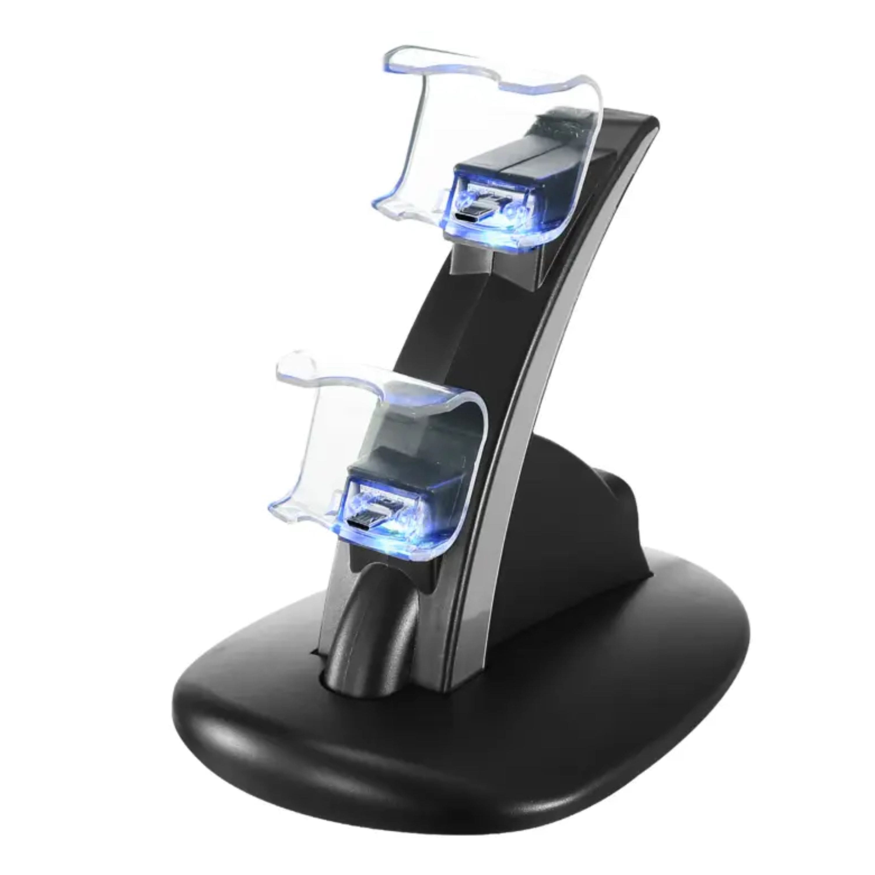 Kitcheniva - Dual Micro USB Charger Dock Station With Stable Charging And Compact Design - Black