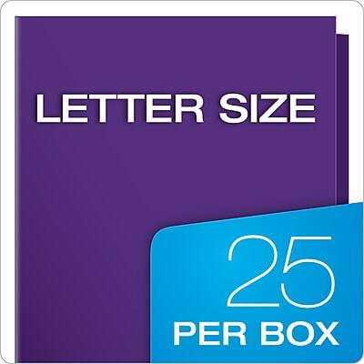 LETTER SIZE  
25 PER BOX