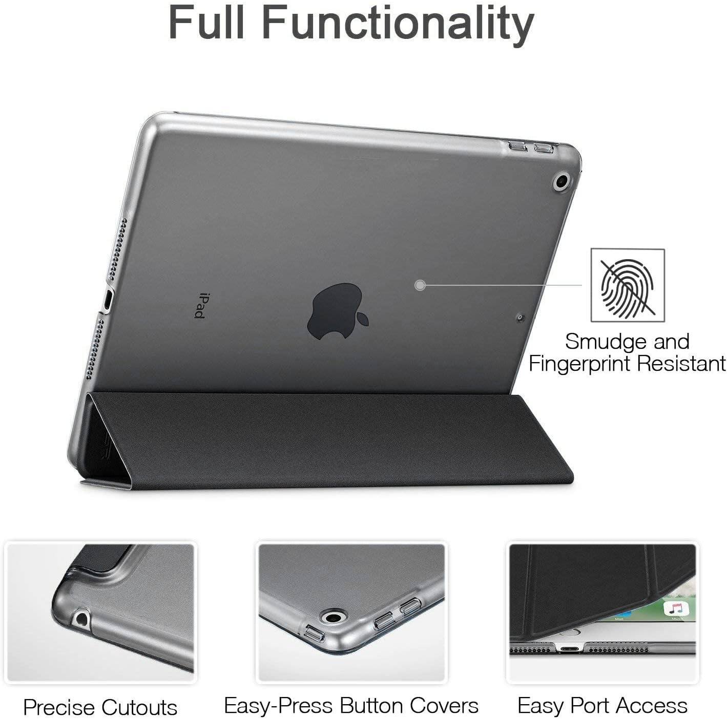Full Functionality

iPad

Smudge and Fingerprint Resistant

Precise Cutouts

Easy-Press Button Covers

Easy Port Access