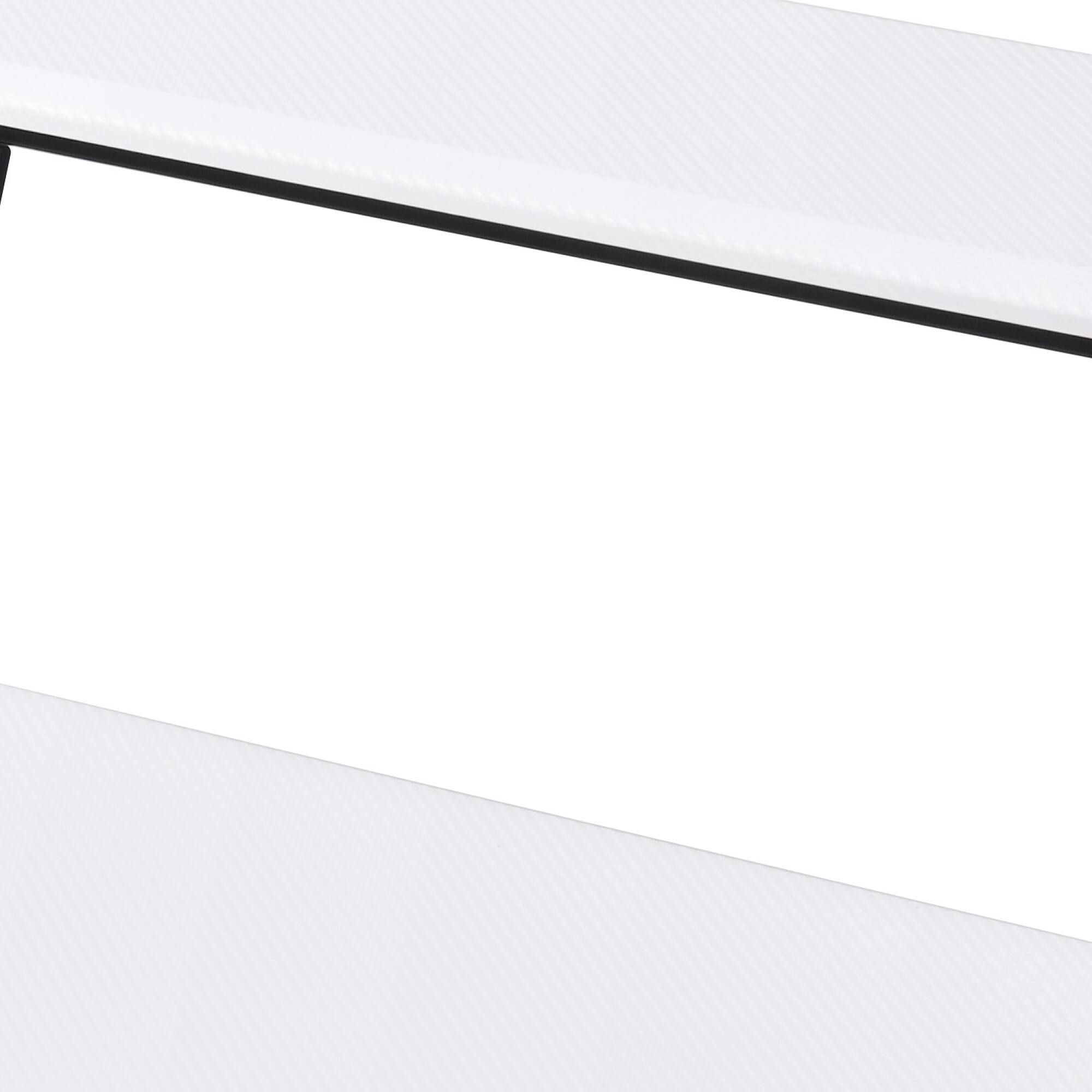 Alt View 1. GOODSILO - Professional Music Recording Studio Desk with Keyboard Shelf and Casters - Black+White.