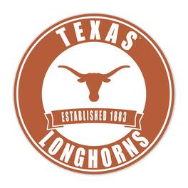 Fan Creations - Texas Longhorns 24" Circle with Banner - Multicolor