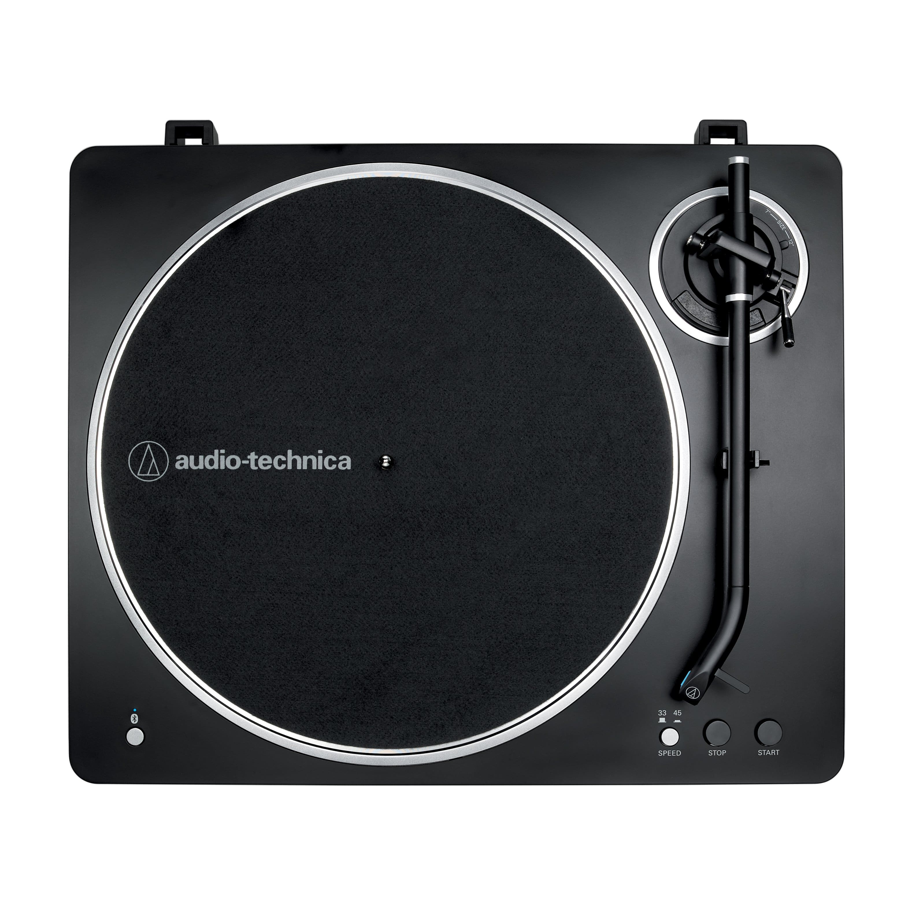 Audio-Technica - AT-LP70XBT-BS - Black/Silver - Front_Zoom