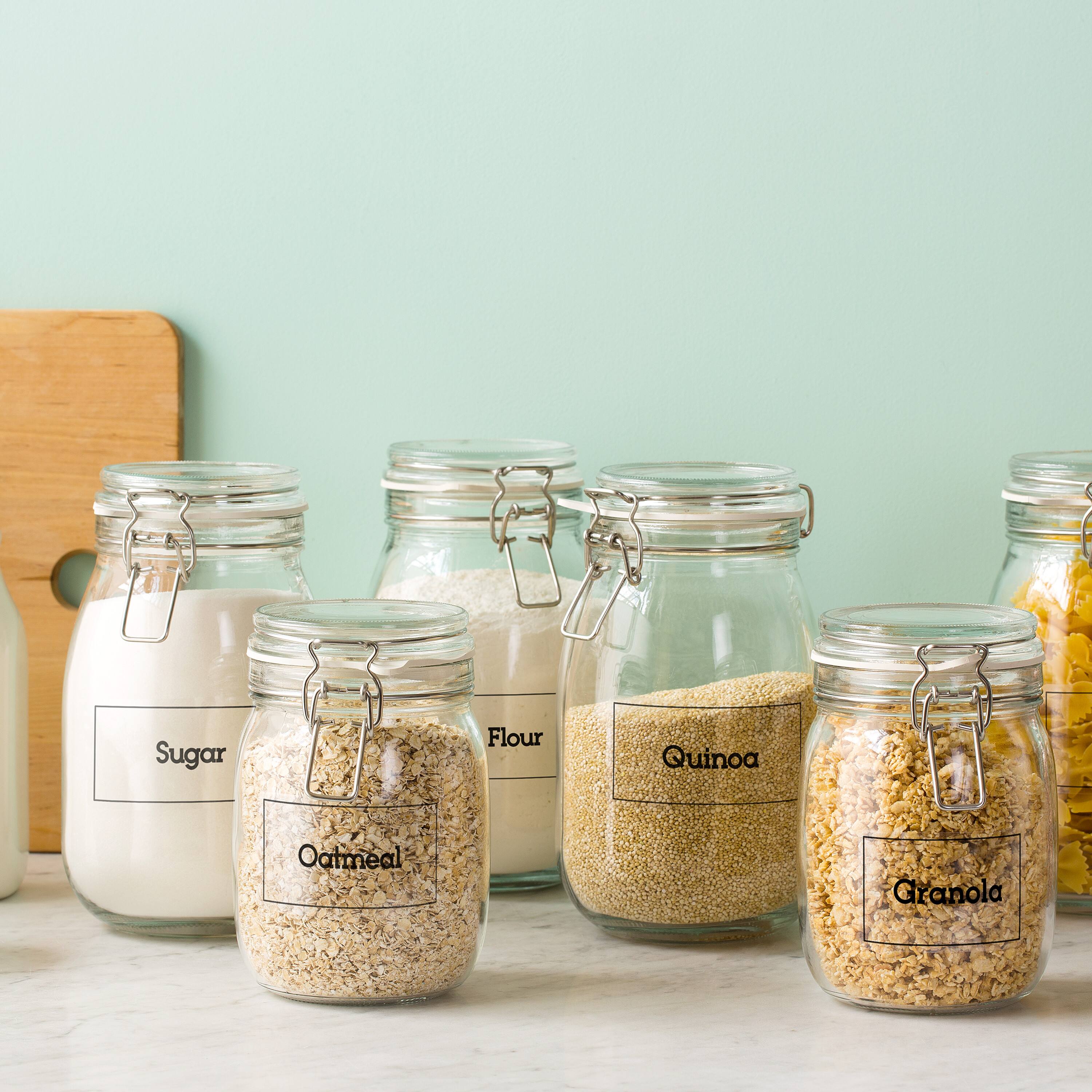 Sugar, Flour, Quinoa, Oatmeal, Granola