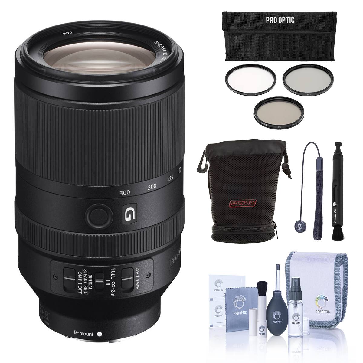 72  
FE45-5.6170-300  
PRO OPTIC  
300  
100 135 200  
OPITECH USA  
OPTIC PRO  
ON OFF  
STEADY SHOT  
OPTICAL  
: - FULL 8-3m  
AF MF  
PRO OPIC PROOPIC  
PRO OPTIC  
PRO OPTIC  
E-mount  
NEWS  
PROTEIN  
reportic  
2018