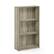 Front. Furinno - Basic 3-Tier Bookcase Storage Shelves - Sonoma Oak.