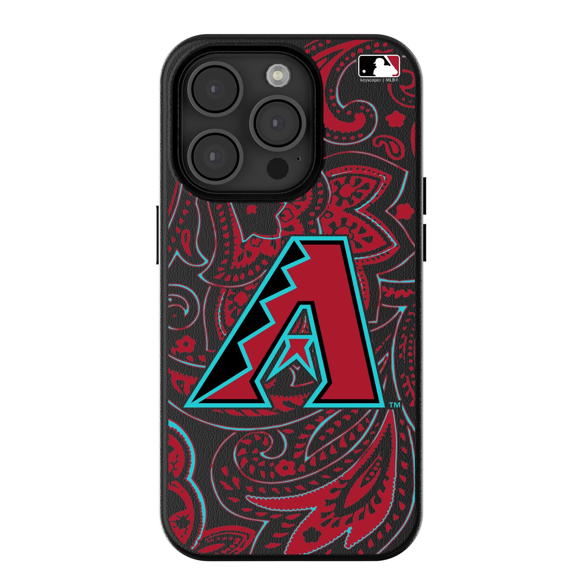 Keyscaper - MLB - Arizona Diamondbacks Paisley iPhone Magnetic Bump Case - 16 - Black price history on PriceWatchPro