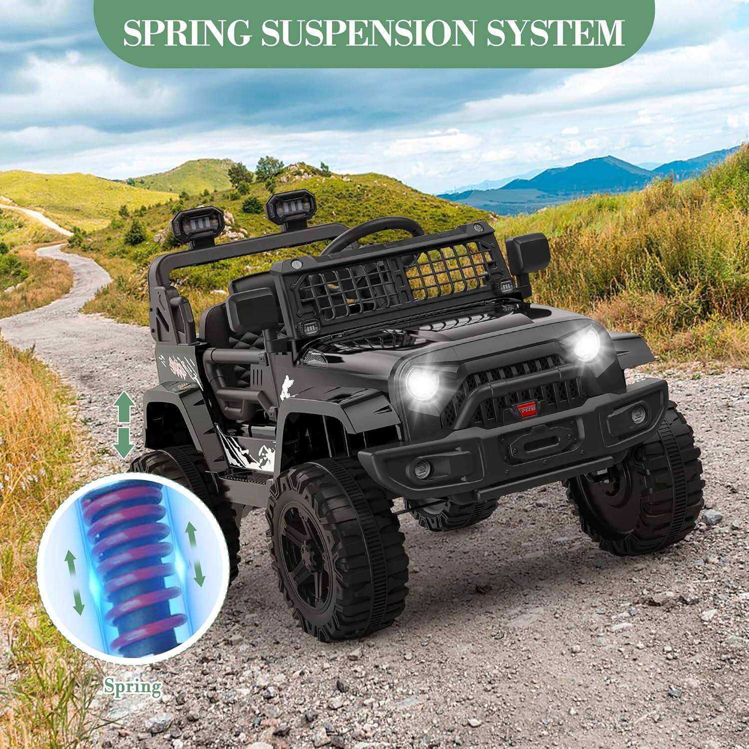SPRING SUSPENSION SYSTEM

Spring