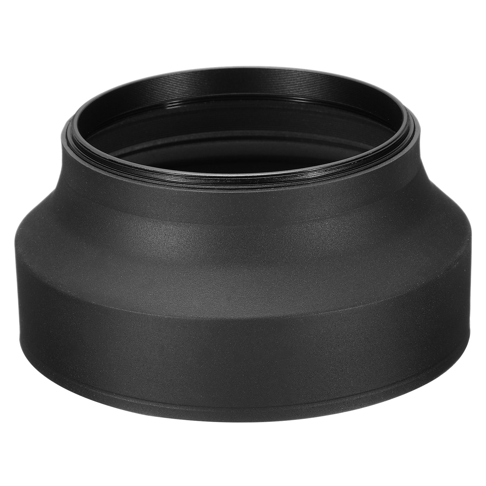 Unique Bargains - 82mm Rubber Collapsible Lens Hood Anti-Reflection for Nikon/Fuji/Pentax/Leica - Black