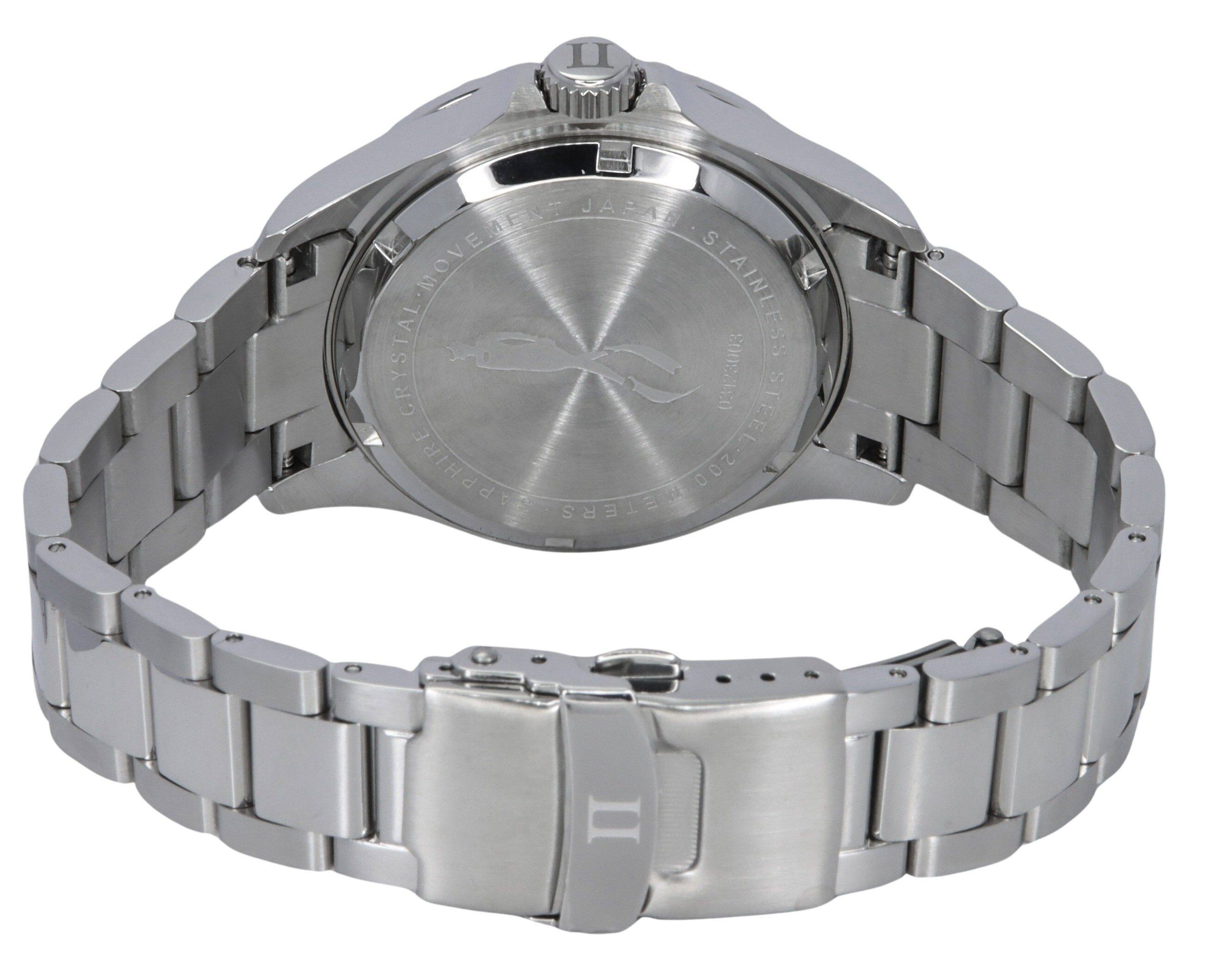 I'MENT JAPAN  
STAINLESS CRYSTAL  
02123003  
ESS JAIHIIAS  
STEEL-200 200 METERS