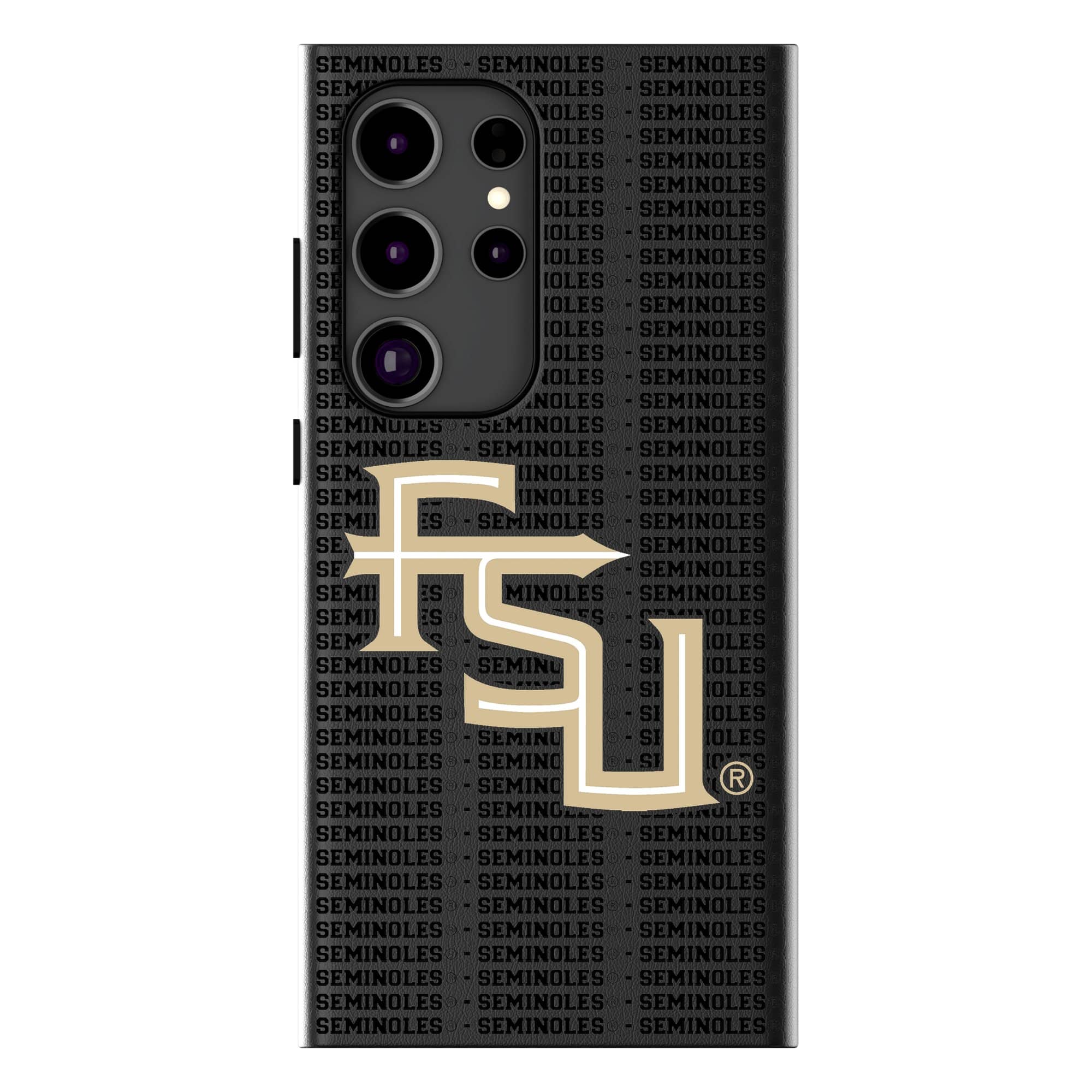 Keyscaper - NCAA - Florida State Seminoles Athletic Wordmark Galaxy Magnetic Bump Case - S25 - Black price history on PriceWatchPro