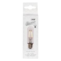 FEIT Electric
LED ORIGINAL VINTAGE STYLE BULB
CLEAR GLASS
T10 4 WATTS
13.7 YEARS
300 LUMENS
2100K
DIMMABLE