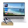 HP - Upgraded - OmniBook 7 17.3" FHD Touchscreen Laptop - Intel Core Ultra 7 258V - 32GB RAM - 2TB SSD - Backlit KB - PCO Laptop cooler - Silver