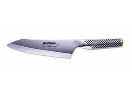 Global - 7 Inch Deba Knife, Left Handed - Silver