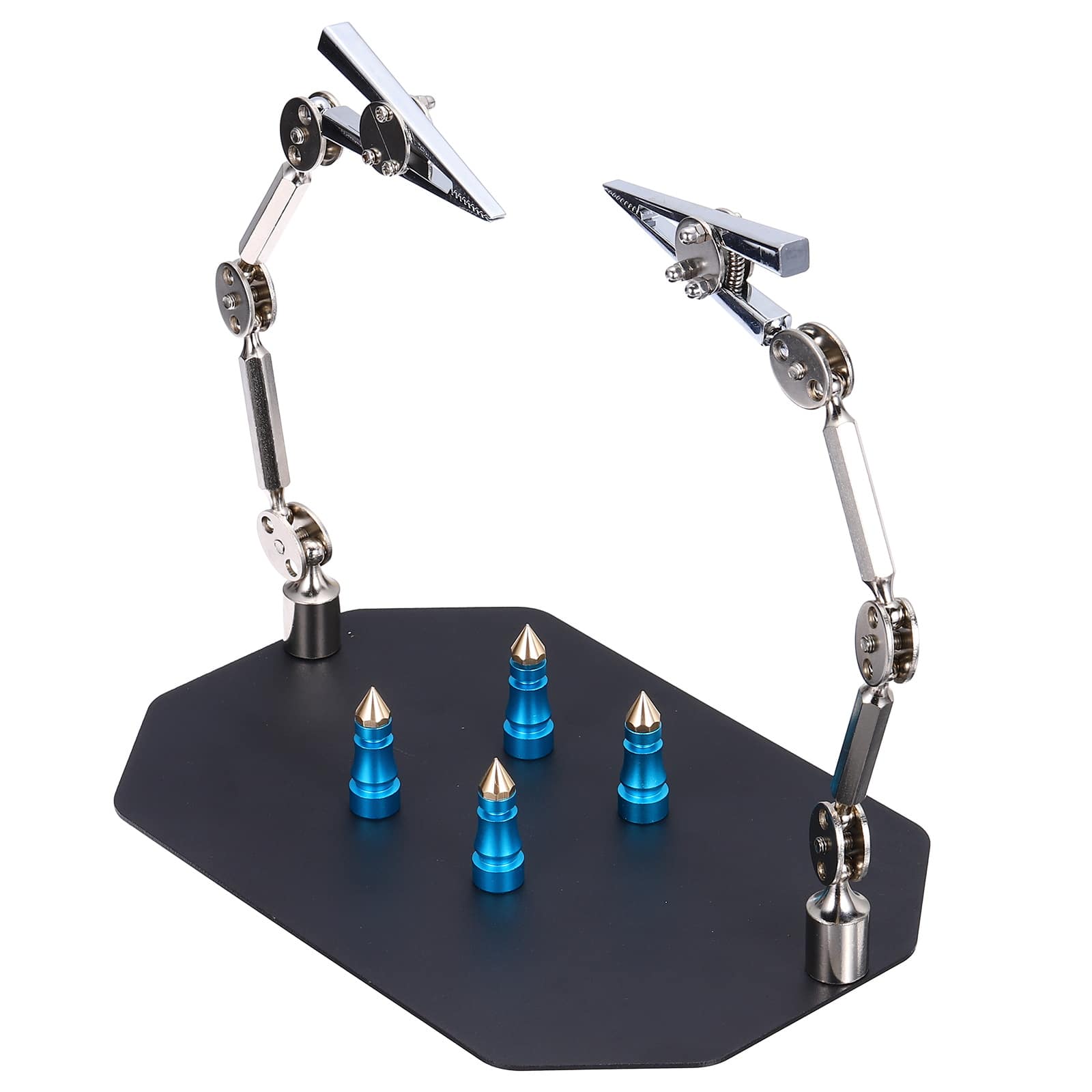 Unique Bargains - PCB Circuit Board Holder, 6.7"x9.8"x8.5" Multifunctional PCB Fixing Holder Repair Fixture Clamping Tool