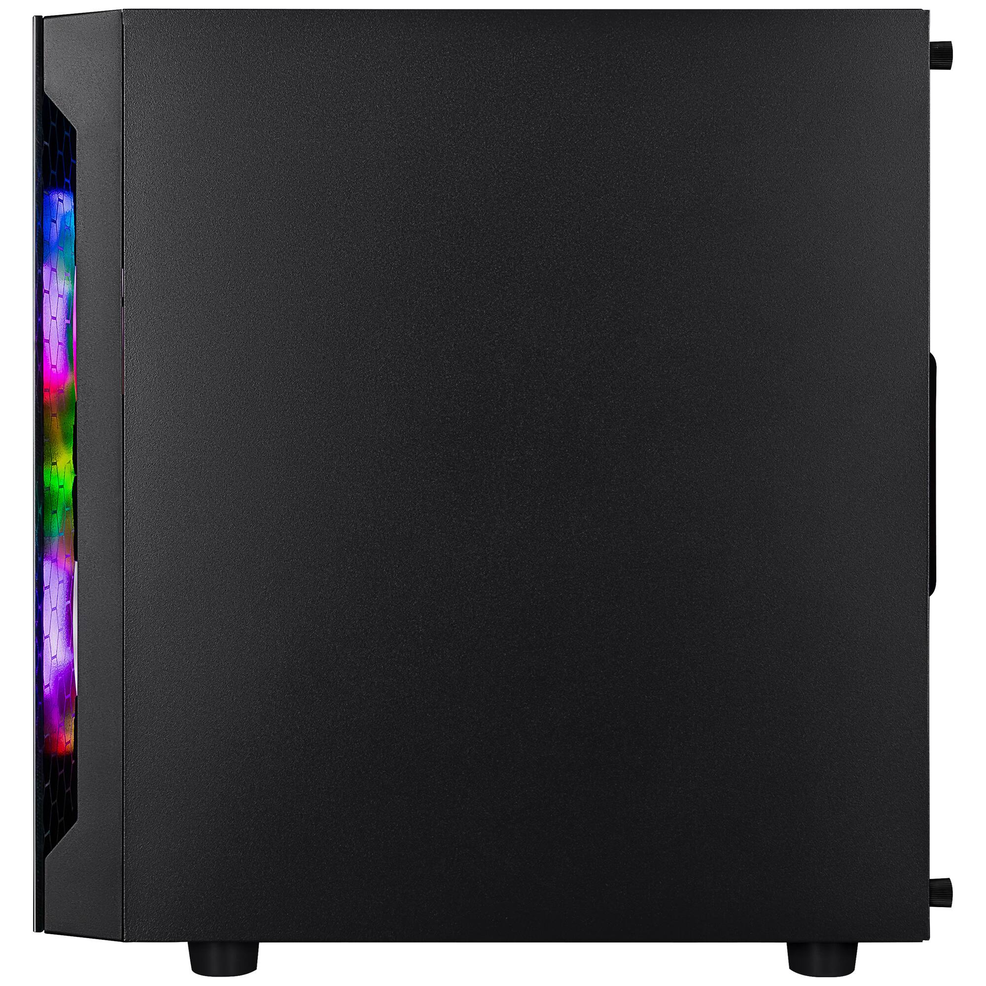 Alt View 3. CLX - CLX SET Gaming Desktop - AMD Ryzen 5 8400F - 32GB DDR5 5600 Memory - GeForce RTX 5060 8GB - 2TB NVMe M.2 SSD - Black.