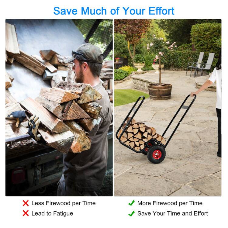 Save Much of Your Effort

- Less Firewood per Time
- Lead to Fatigue

- More Firewood per Time
- Save Your Time and Effort