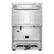 Back. Whirlpool - 5.3 Cu. Ft. Freestanding Gas Range with Cooktop Flexibility - White.
