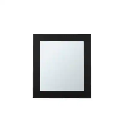 Front. Treevol Furniture - Hailey Medicine Cabinet,Bathroom,Black - Black.