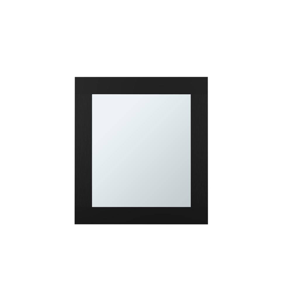 Front. Treevol Furniture - Hailey Medicine Cabinet,Bathroom,Black - Black.