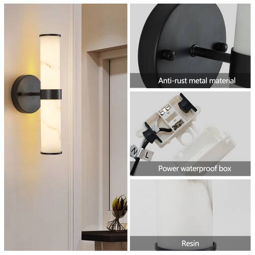 Anti-rust metal material  
N L Power waterproof box  
Resin
