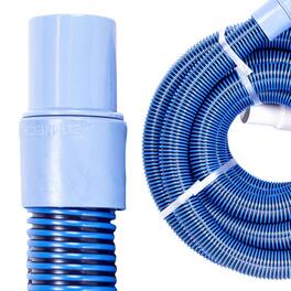 Swimline - Hydrotools Spiral Wound Vacuum Hose for Inground Pools, 1.25" x 36' - Blue