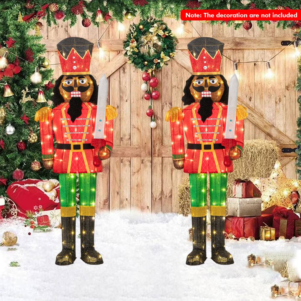 Note: The decorations are not included.