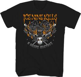 PopMarket - Ice Nine Kills - Ice Nine Kills - Grave Mistake T-Shirt - 3XL Black TS0100INKA6 - APPAREL - Multicolor