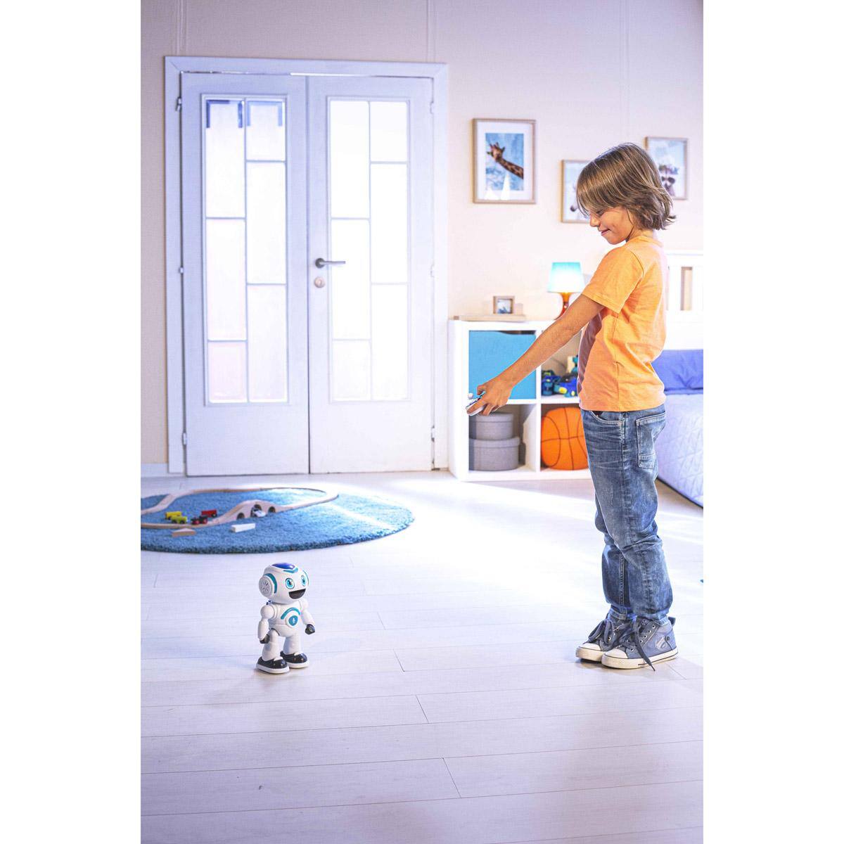 Alt View 5. Lexibook - POWERMAN® MASTER STEM Robot with Quiz, Music, Games, Disc Shooting incl remote control (English).