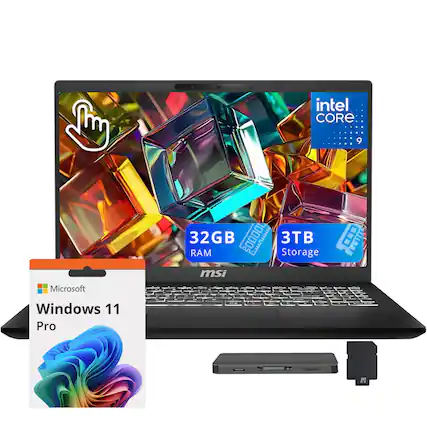 Intel Core 32GB RAM, 3TB Storage, MSI, Microsoft Windows 11 Pro