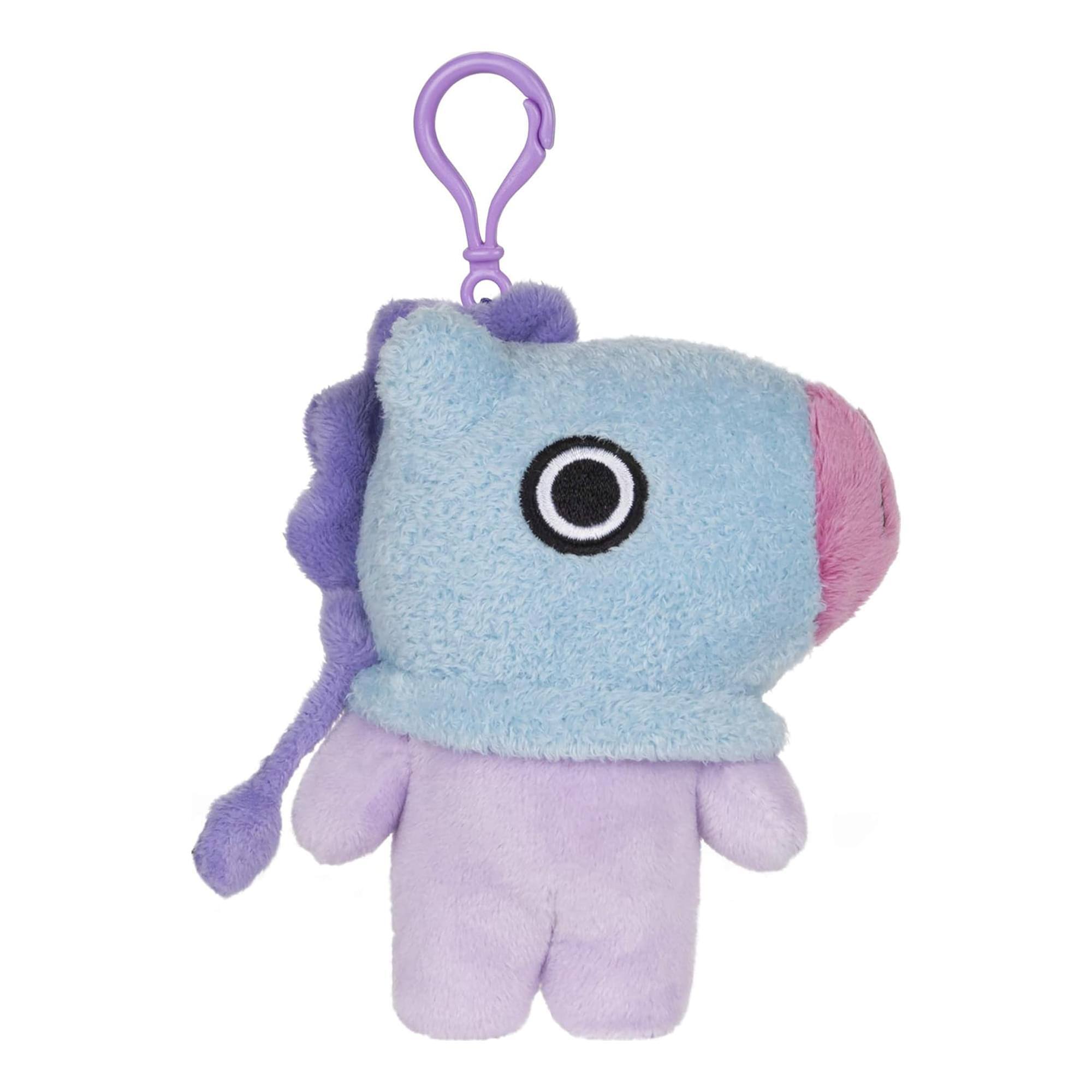 Gund - Line Friends BT21 4 Inch Plush Backpack Clip | Mang - Purple price history on PriceWatchPro