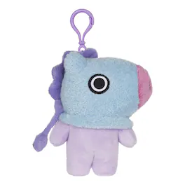 Gund - Line Friends BT21 4 Inch Plush Backpack Clip | Mang - Purple