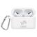 Front. Artinian - Detroit Lions Debossed Silicone Airpods Pro Case Cover - No Size - Multicolor.