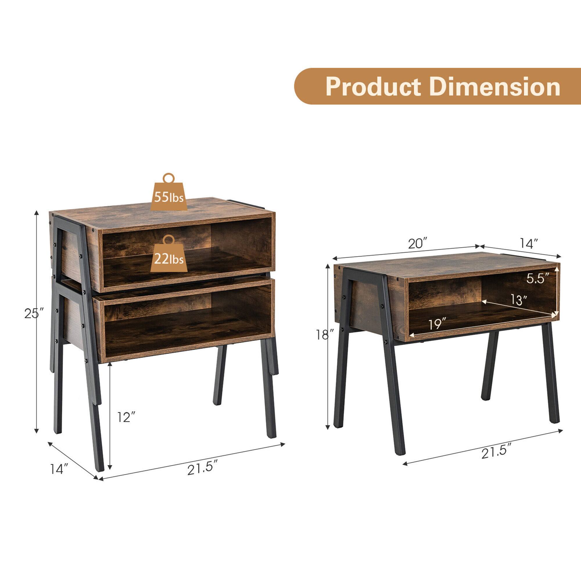 Product Dimension  
55lbs  
25"  
22lbs  
18"  
20"  
19"  
14"  
5.5"  
13"  
12"  
14"  
21.5"  
21.5"