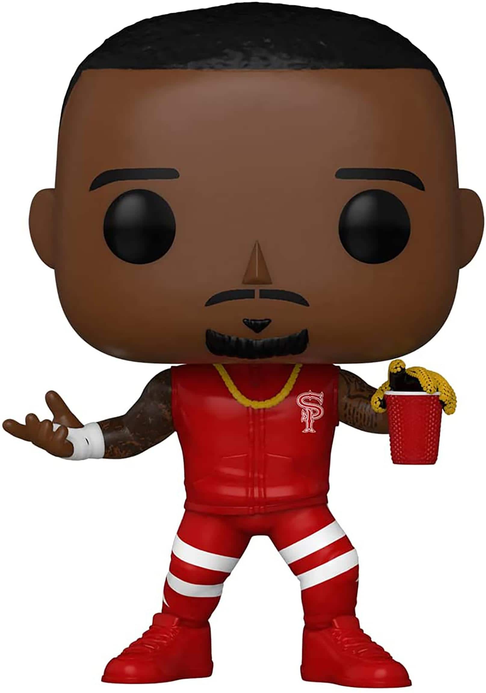 WWE Street Profits Funko POP Vinyl Figure | Montez Ford - Red