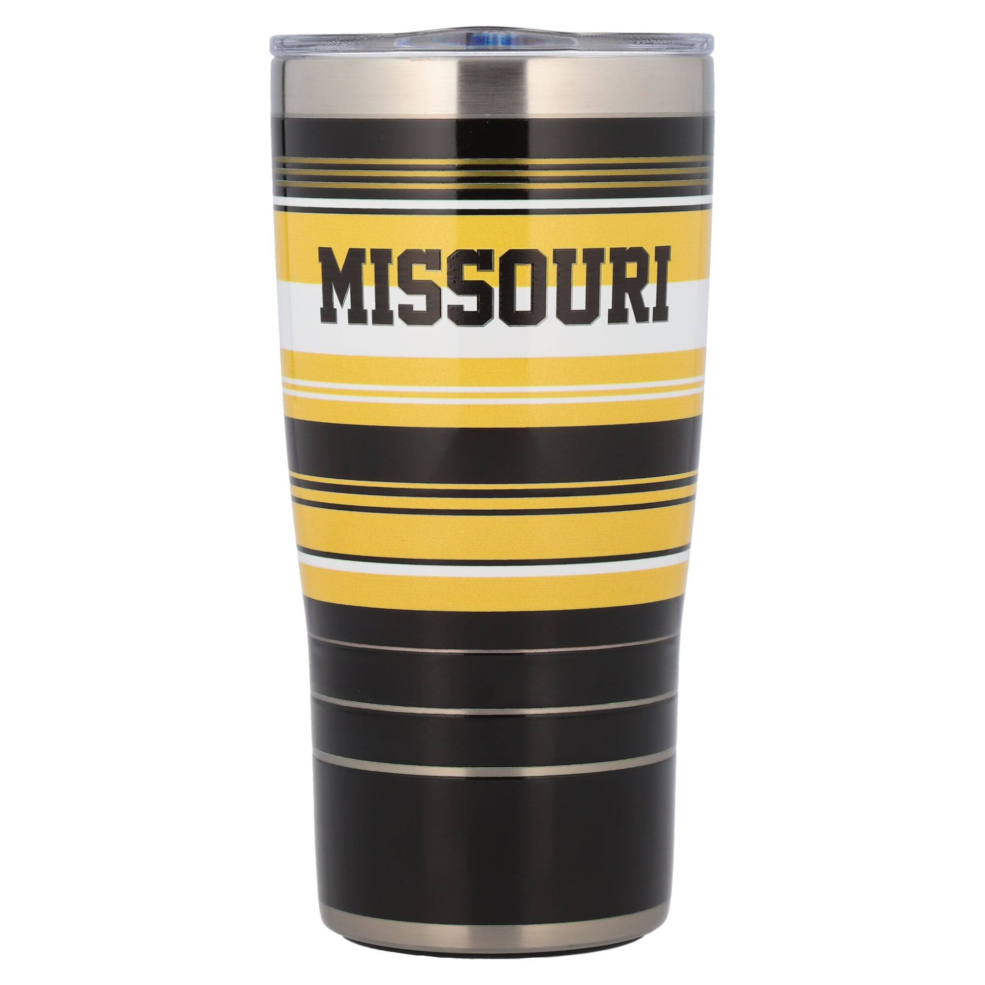 Alt View 1. Tervis - Missouri Tigers 20oz. Hype Stripe Stainless Steel Tumbler - Multicolor.