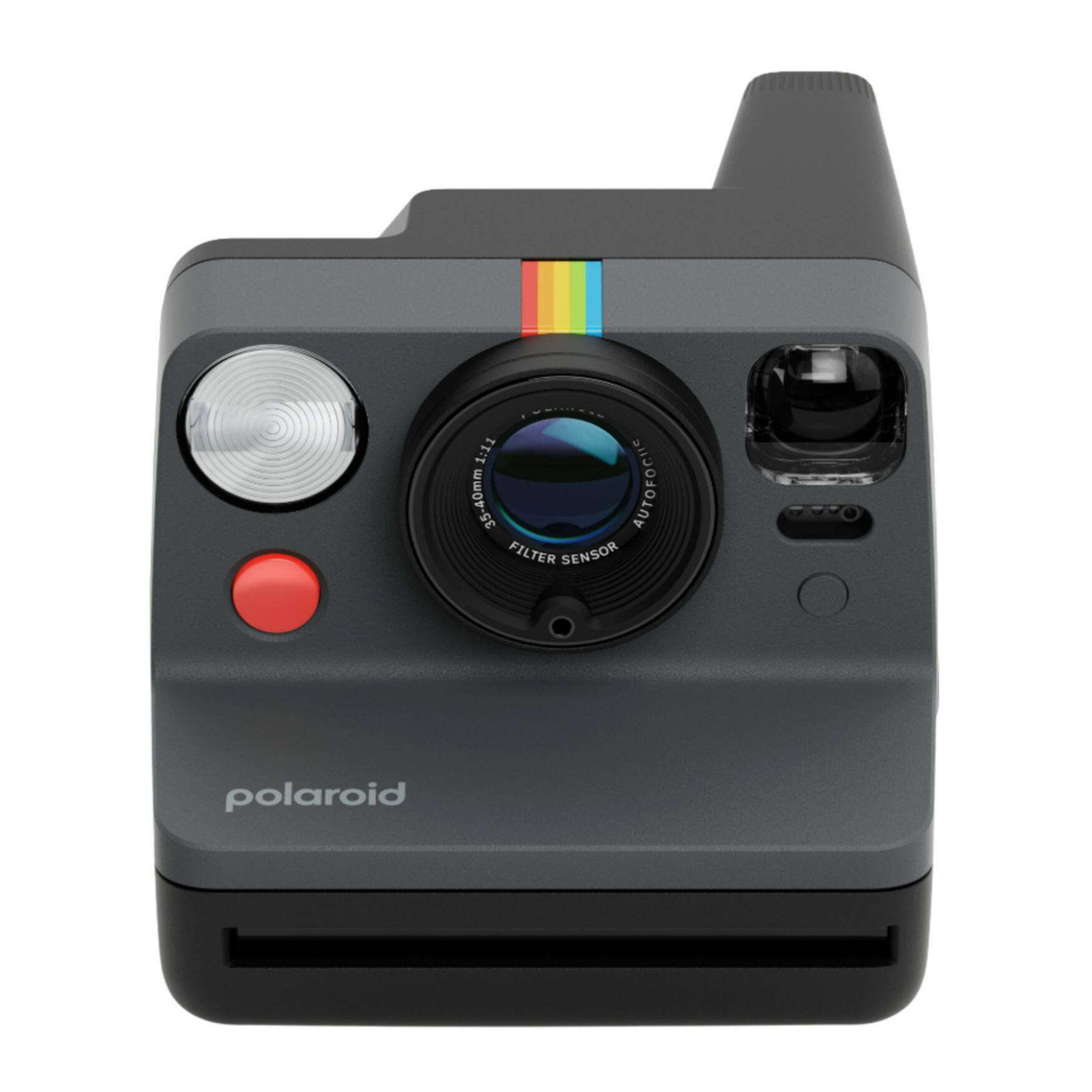 Polaroid Now Generation 3 Black Instant Camera with Tripod Mount