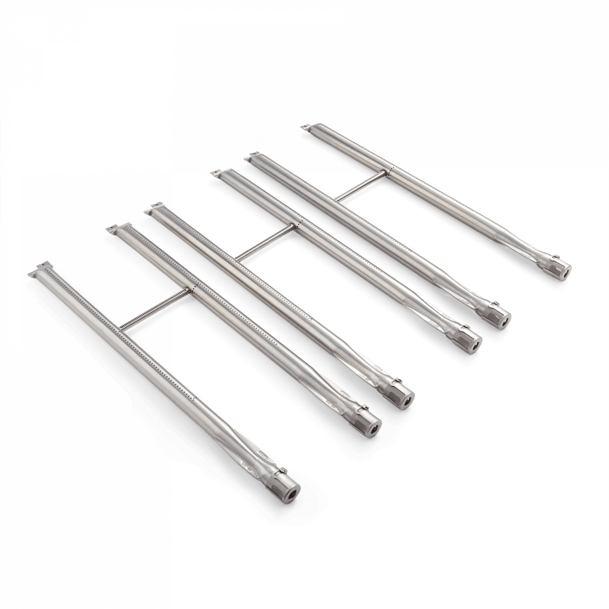 Alt View 1. Weber - Weber - WEB85662 BRNR TUBE SET SUM 6B A/B BB burners and venturi.